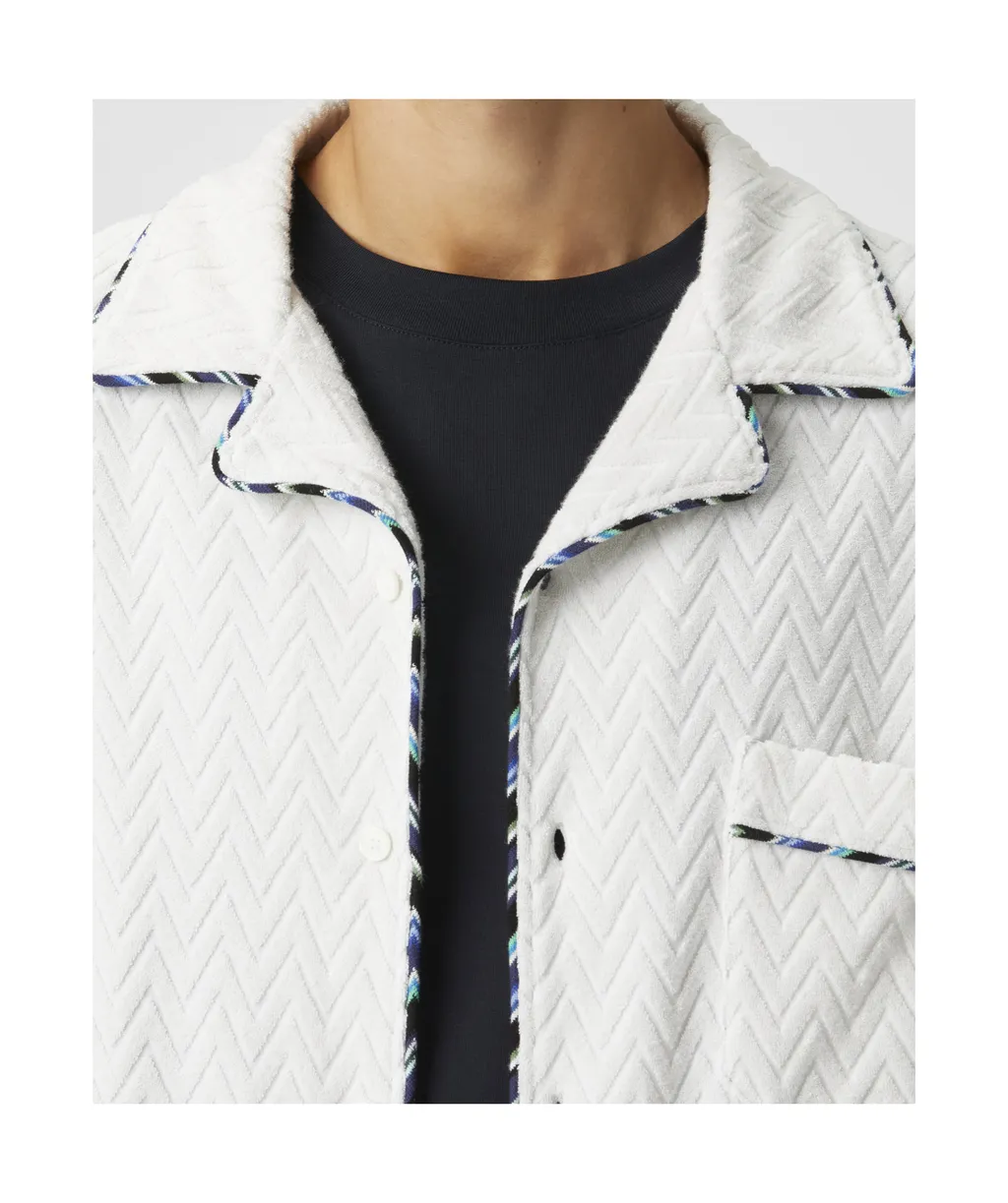 Missoni Zigzag Patterned Bowling Shirt