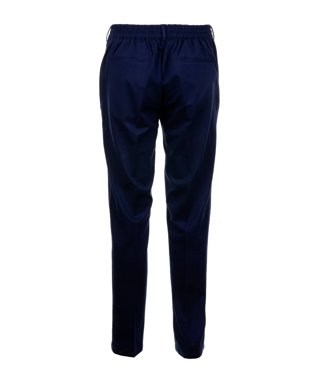 Elastic Waist Casual Pants