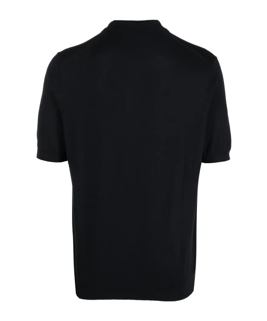 Short-Sleeve Cotton Polo Shirt