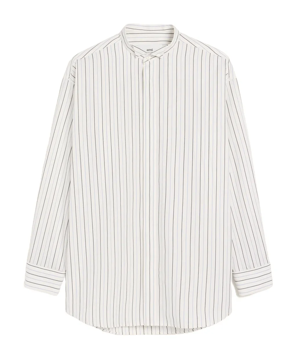 Ami Wingtip Collar Oversized Shirt