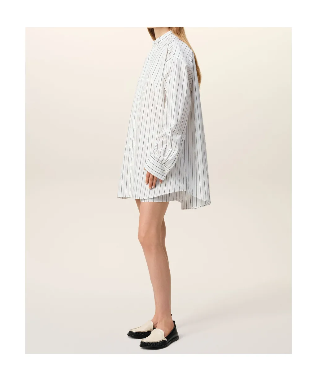 Ami Wingtip Collar Oversized Shirt