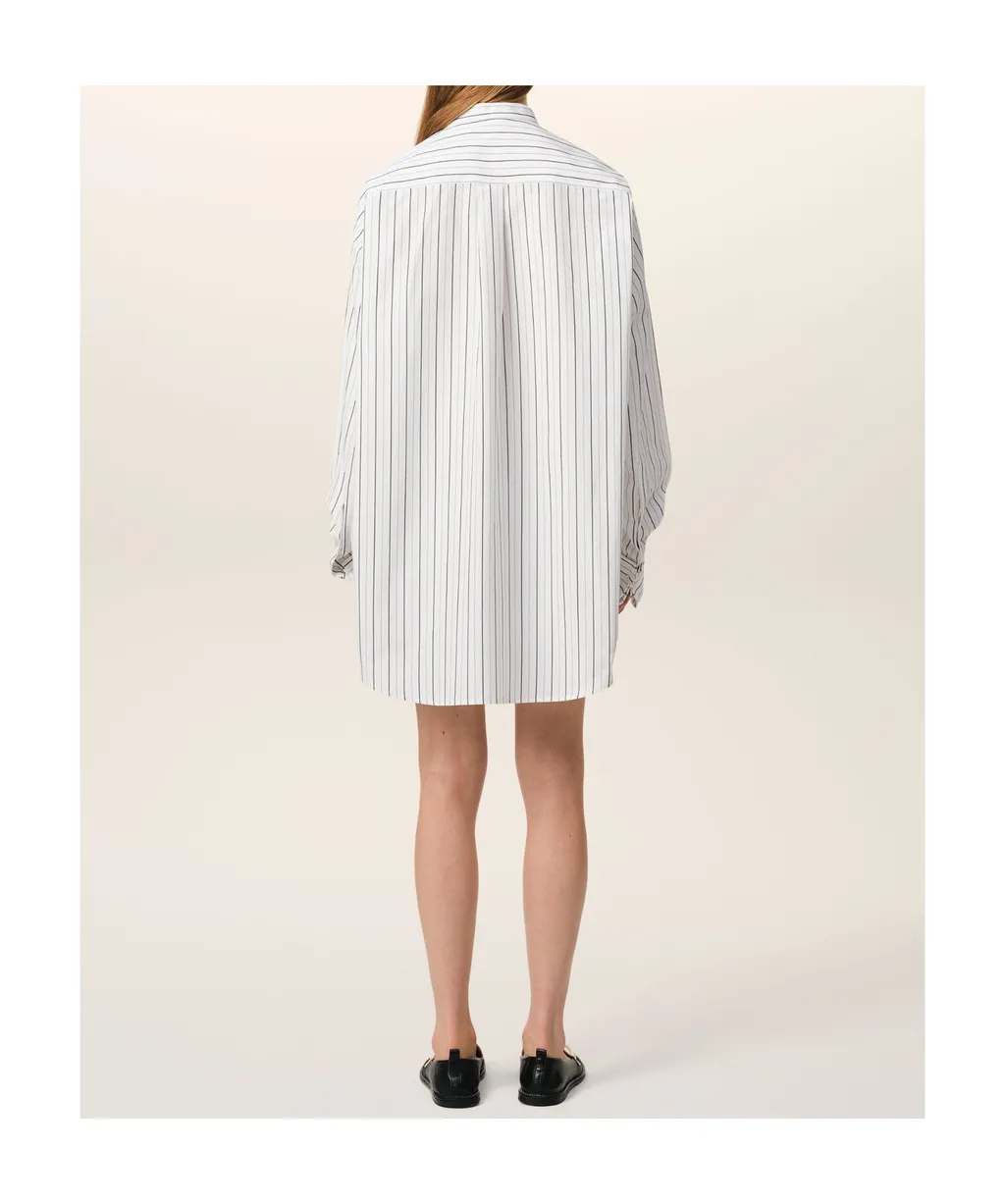 Ami Wingtip Collar Oversized Shirt