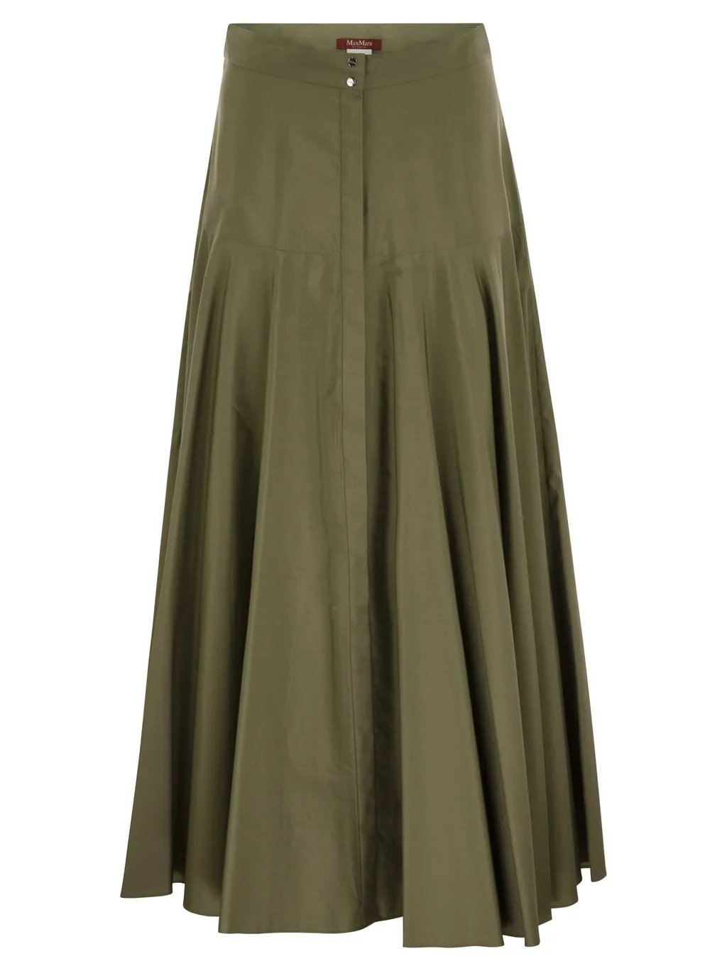 Max Mara Studio Oxiria Pleated Long Skirt