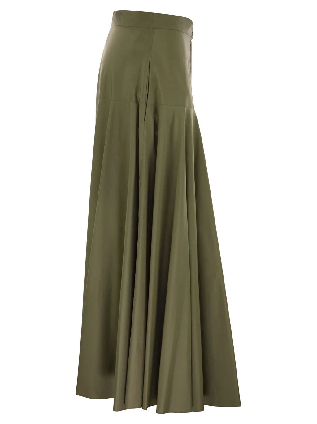 Max Mara Studio Oxiria Pleated Long Skirt