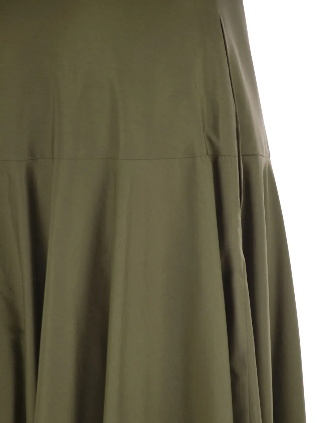 Max Mara Studio Oxiria Pleated Long Skirt