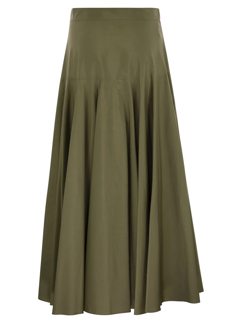 Max Mara Studio Oxiria Pleated Long Skirt