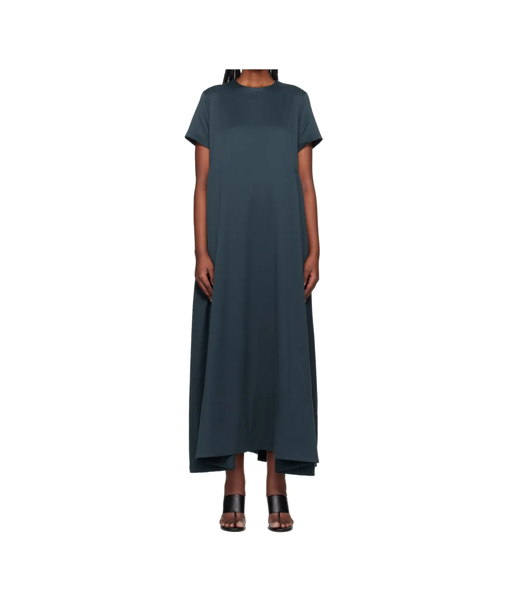 Short-Sleeves Maxi Dress