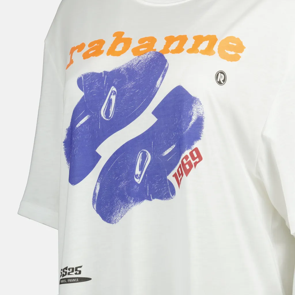Paco Rabanne Pattern-Printed Crewneck T-Shirt