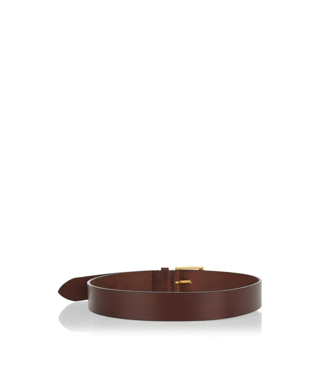 Leather Buckle Belt