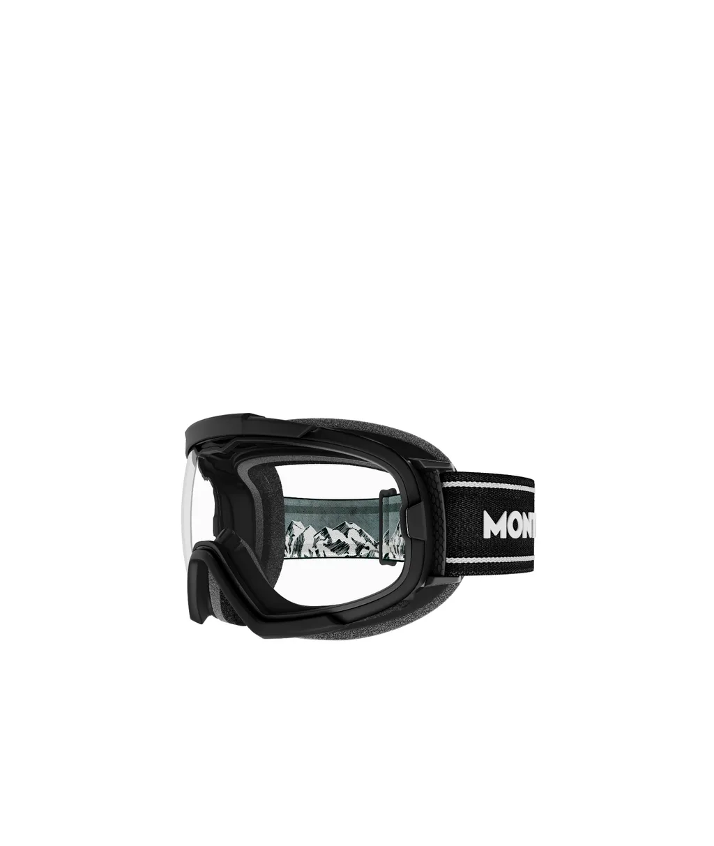 Montblanc Eyewear Shield Frame Ski Goggles
