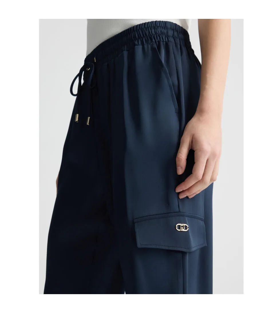 Liu Jo Drawstring Cargo Pants