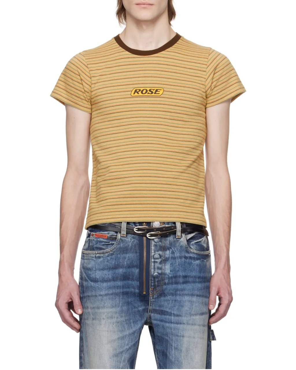 Logo Motif Shrunken T-Shirt