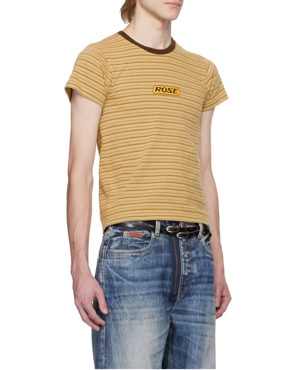 Logo Motif Shrunken T-Shirt