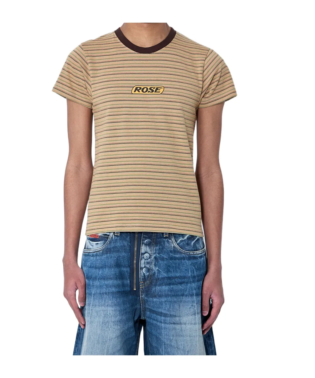 Logo Motif Shrunken T-Shirt
