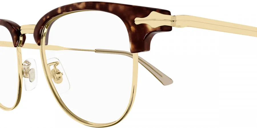 Montblanc Eyewear Oval Frame Glasses