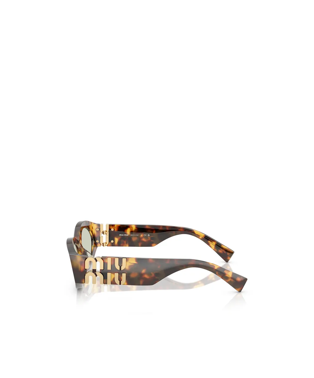 Miu Miu Eyewear Oval Frame Sunglasses
