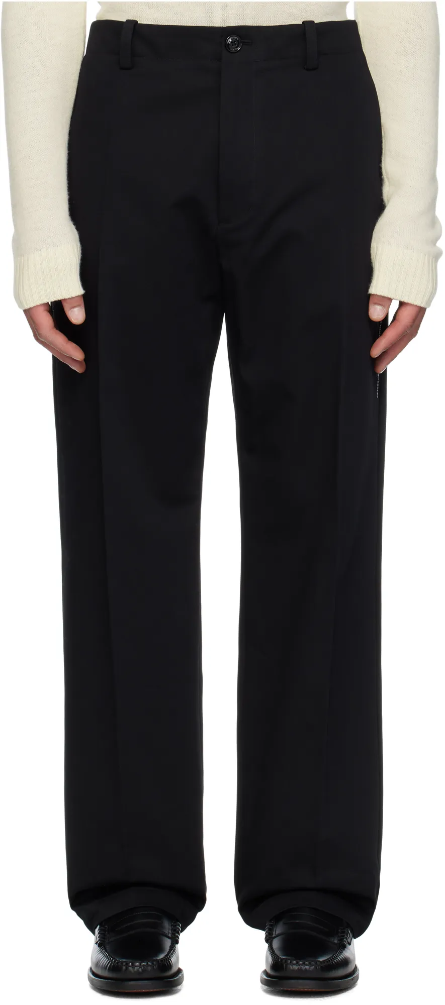 Moncler X Frgmt Cotton Gabardine Trousers