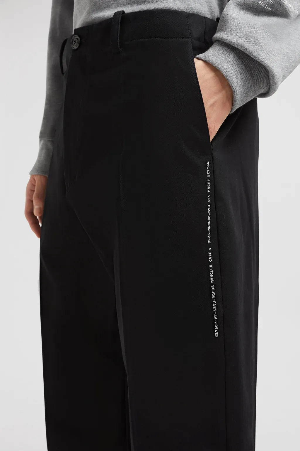 Moncler X Frgmt Cotton Gabardine Trousers