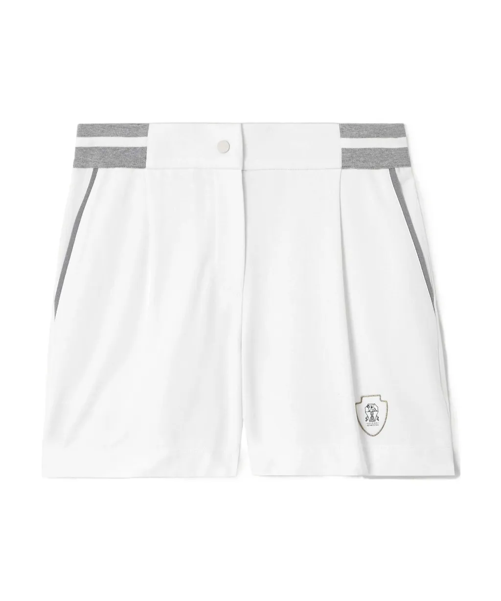 Logo-Patch Track Shorts