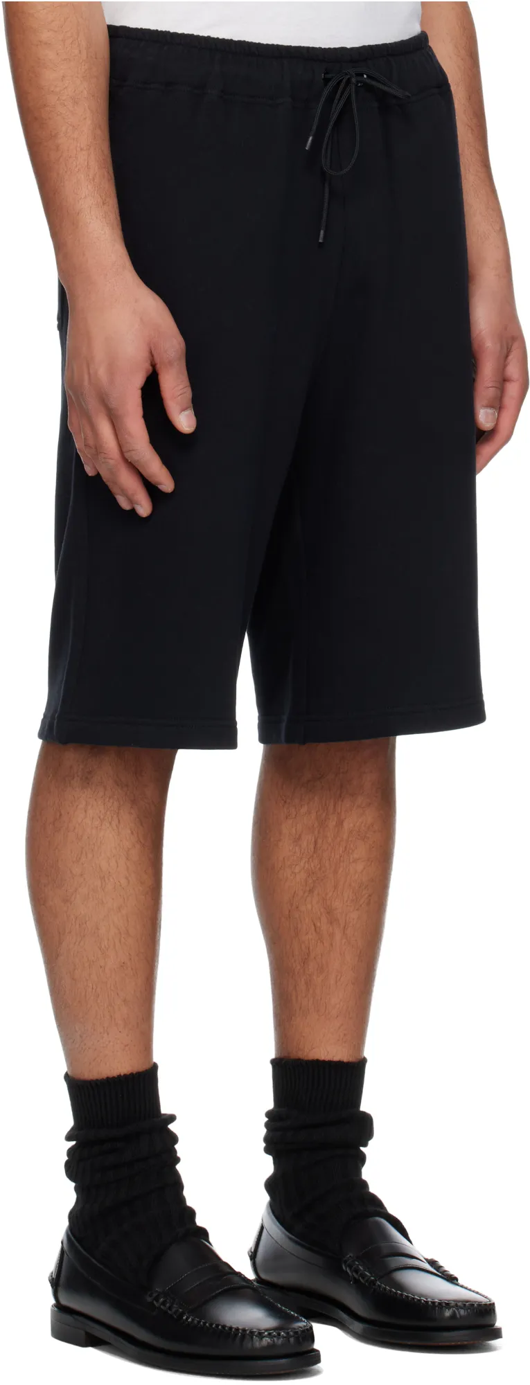 Moncler X Frgmt Embroidered Logo Cotton Shorts