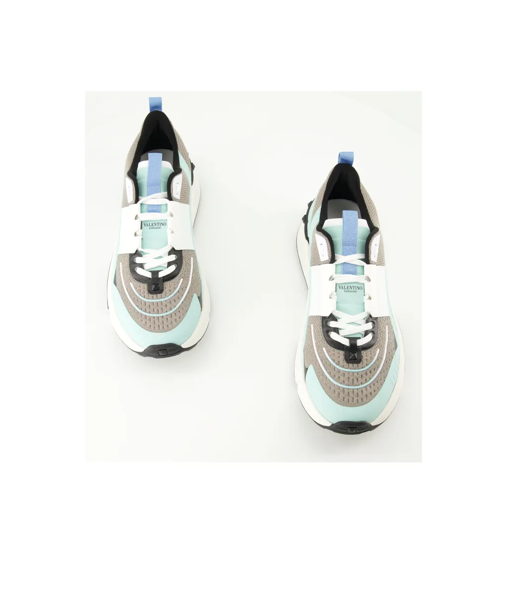 Valentino Garavani True Act Lace-Up Sneakers