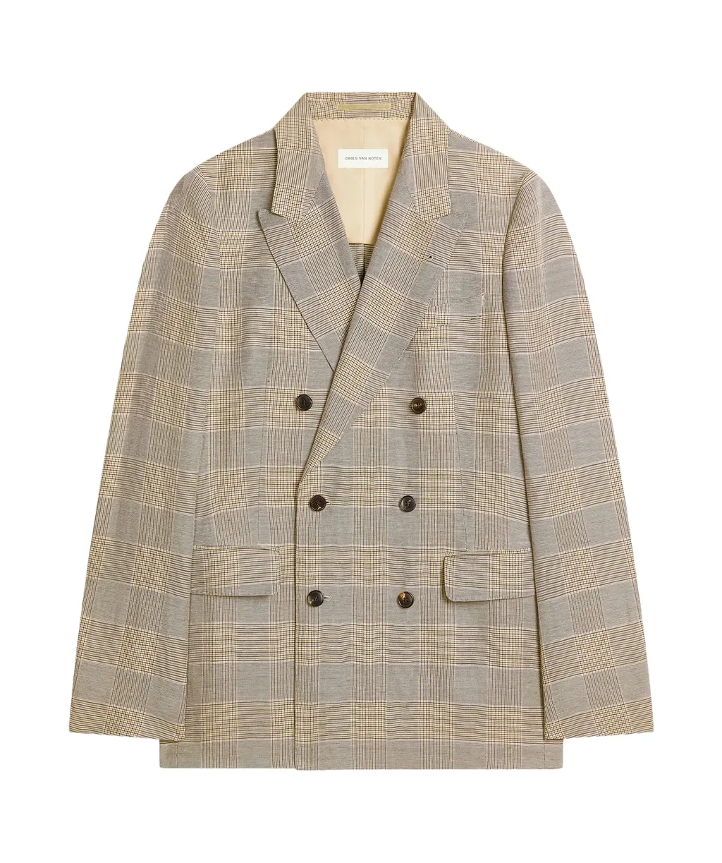Checked Blazer