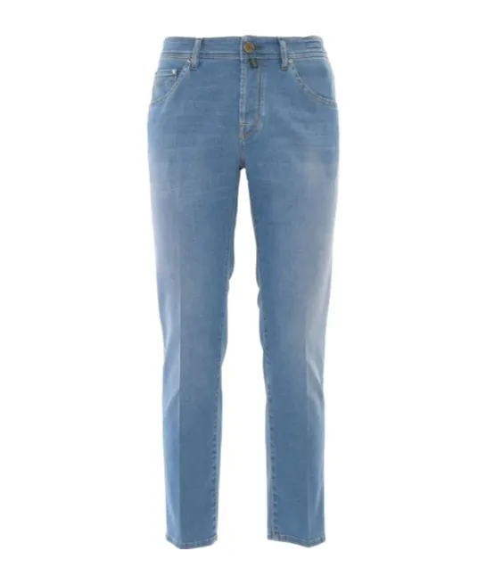 Jacob Cohen Scott Logo-Patch Jeans