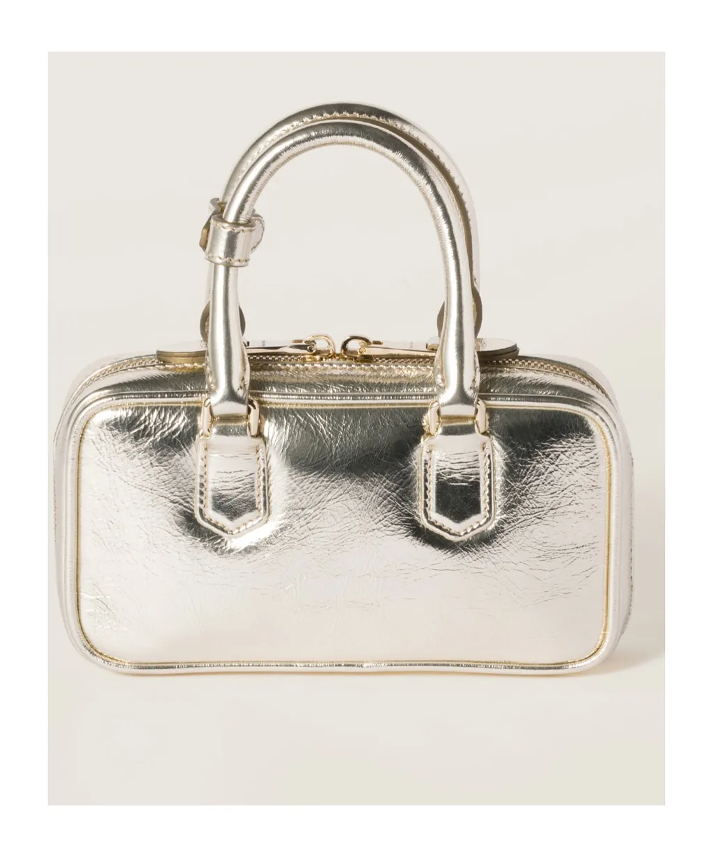 Arcadie Laminated Nappa Leather Mini-Bag