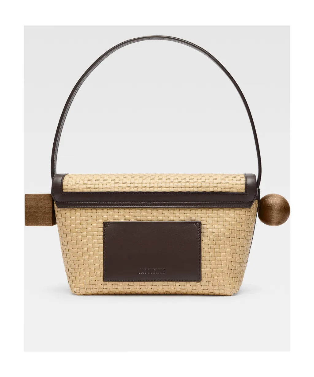 Jacquemus The Rond Carr Flap Shoulder Bag