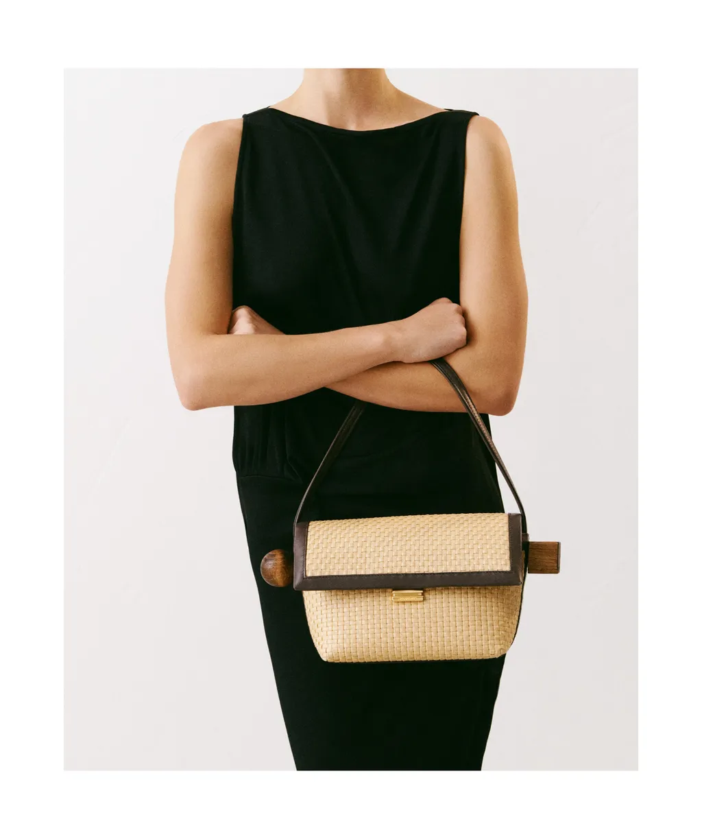 Jacquemus The Rond Carr Flap Shoulder Bag