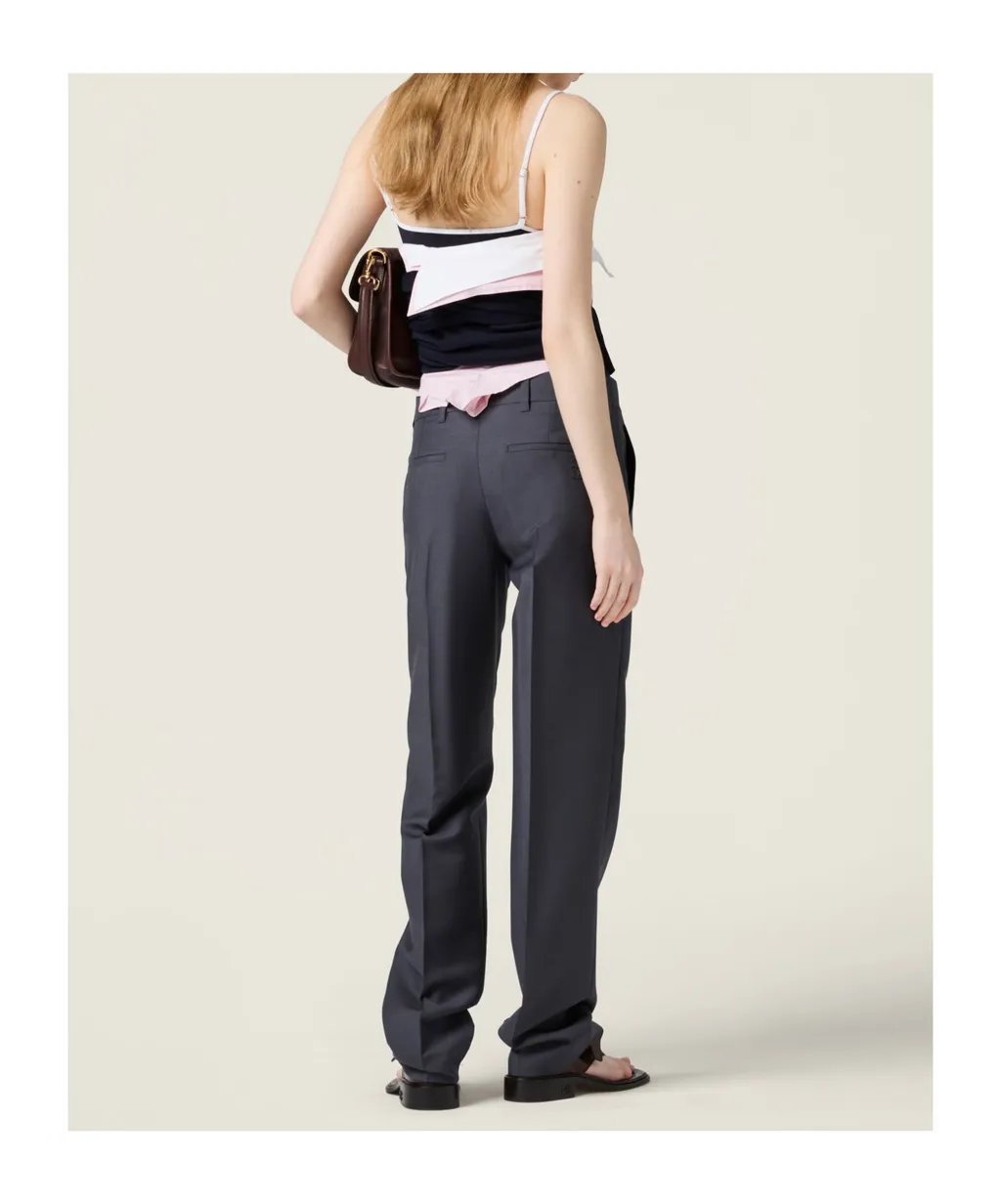 Kid Mohair Pants