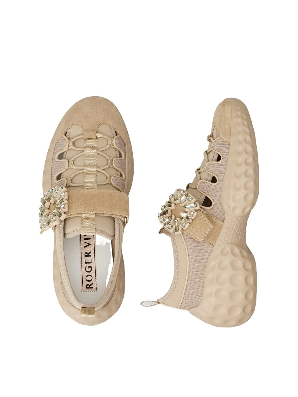 Viv' Run Light Trekky Sneakers In Fabric