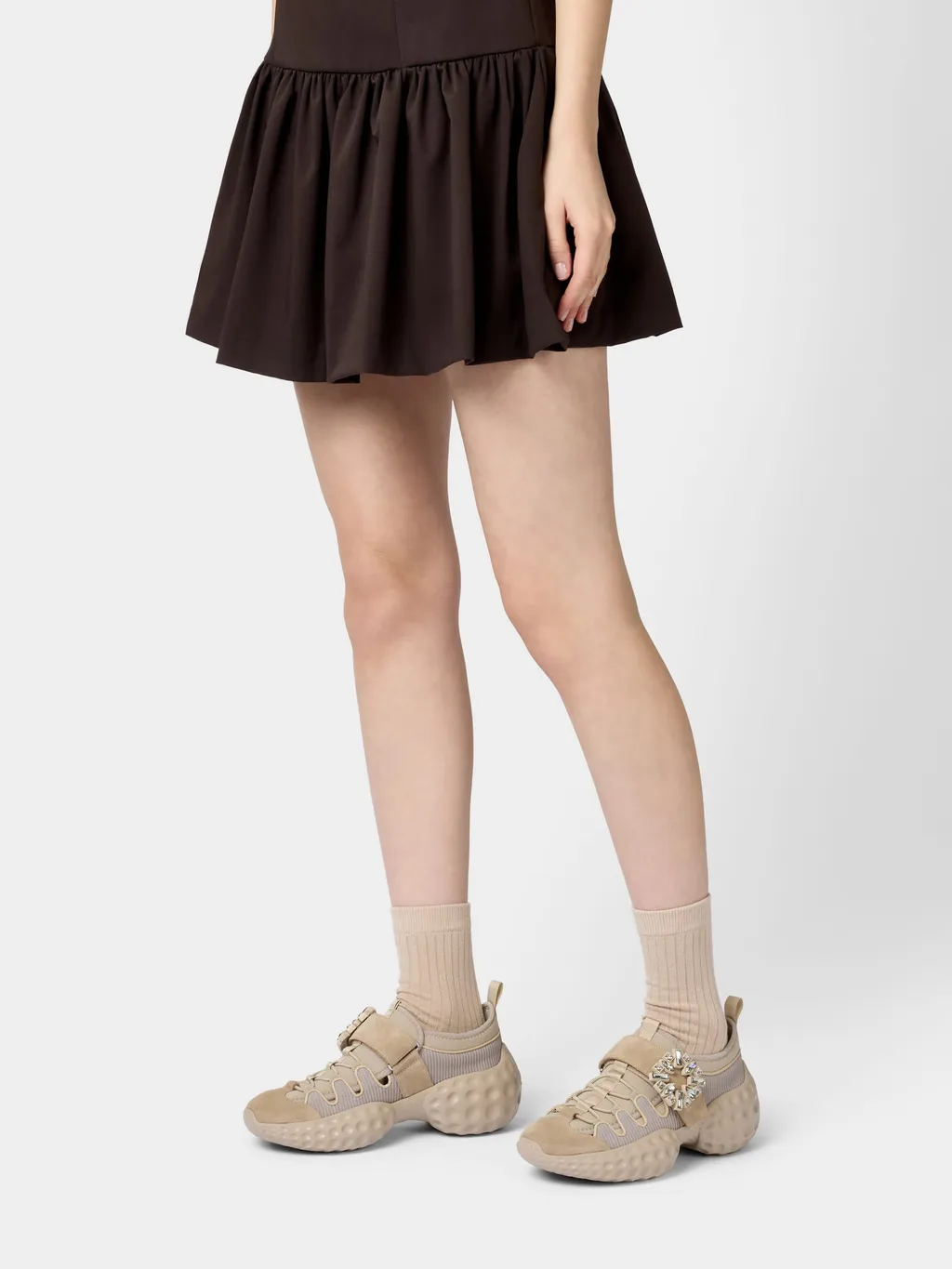 Viv' Run Light Trekky Sneakers In Fabric