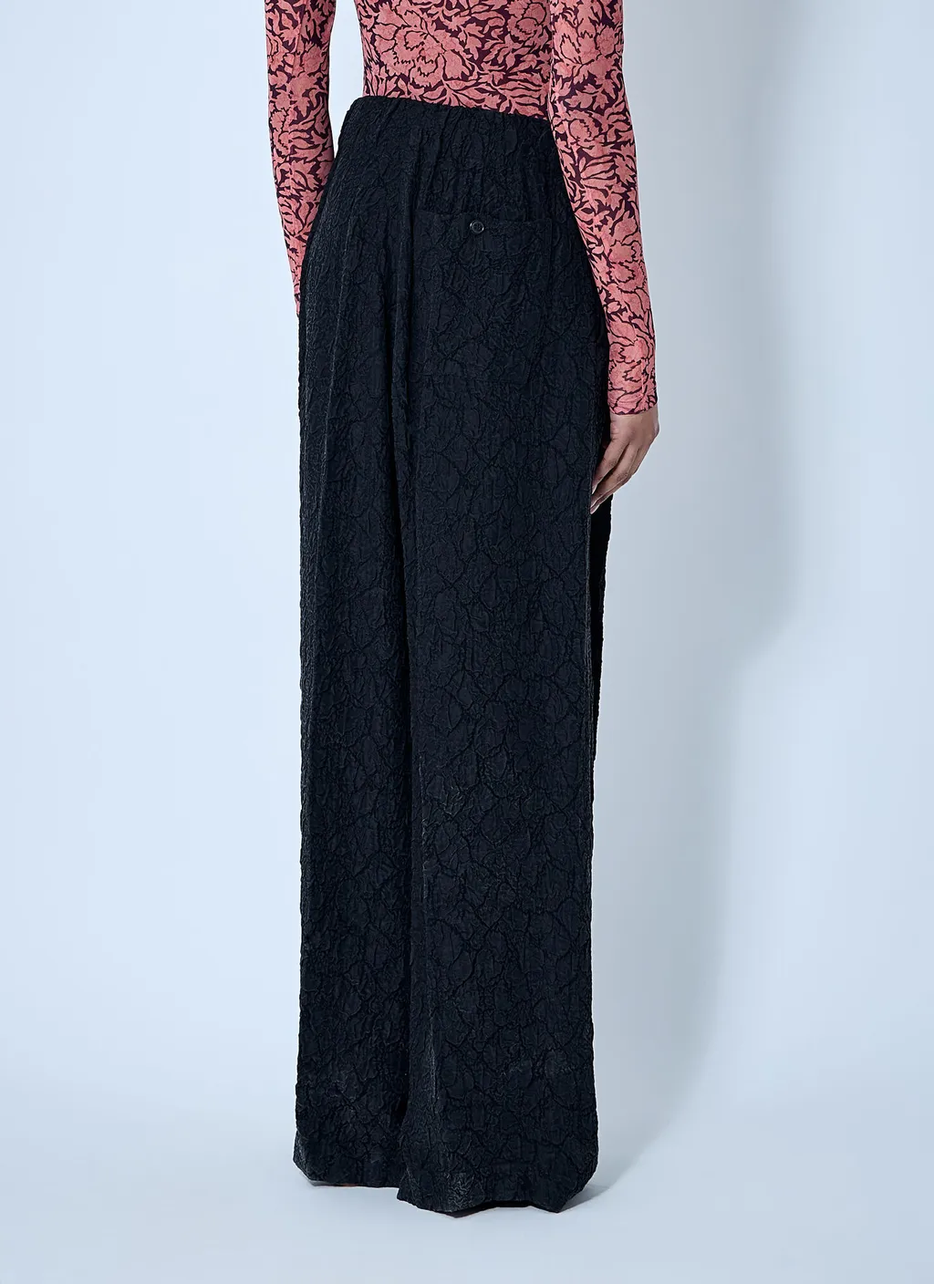 Wide-Leg Casual Pants