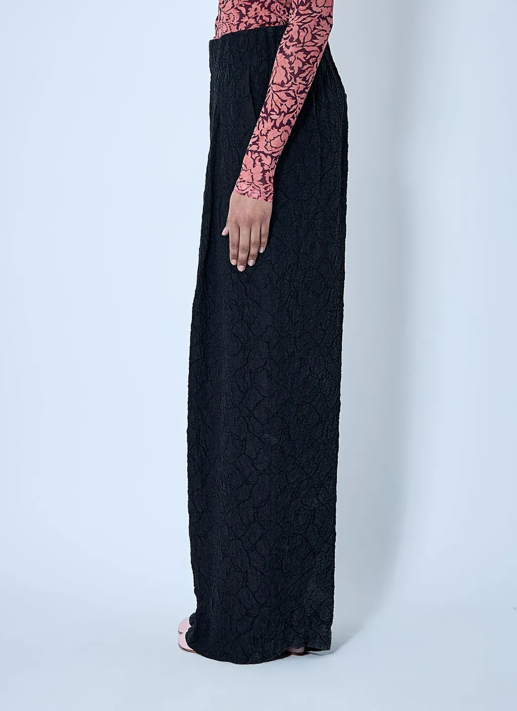 Wide-Leg Casual Pants