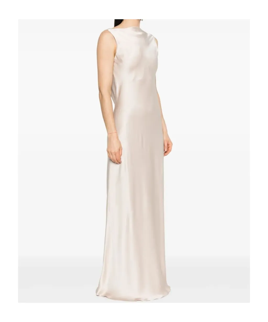Antonelli Cowl Neck Maxi Dress