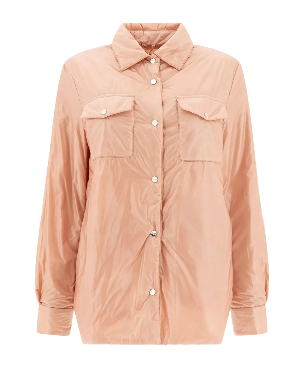 Herno Long Sleeved Press-Stud Down Jacket