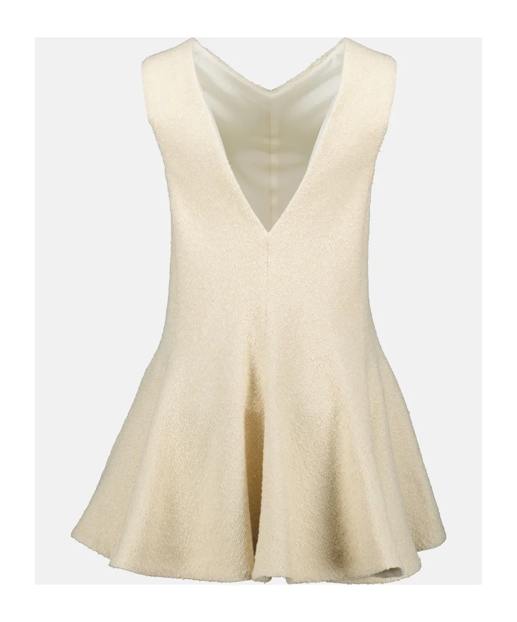 Khaite V-Back Midi Dress