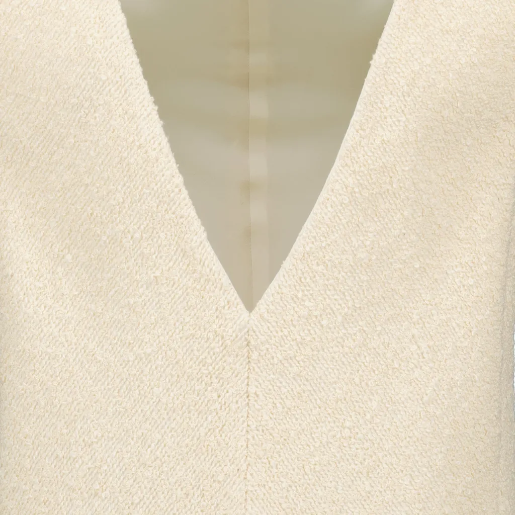 Khaite V-Back Midi Dress