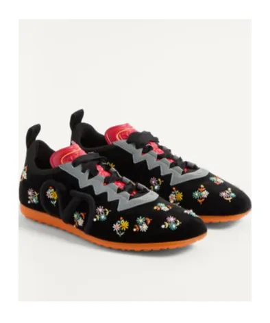 Valentino Chromathon Lace-Up Sneakers
