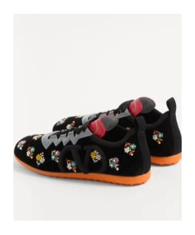 Valentino Chromathon Lace-Up Sneakers