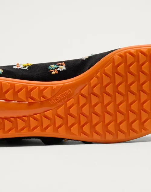 Valentino Chromathon Lace-Up Sneakers