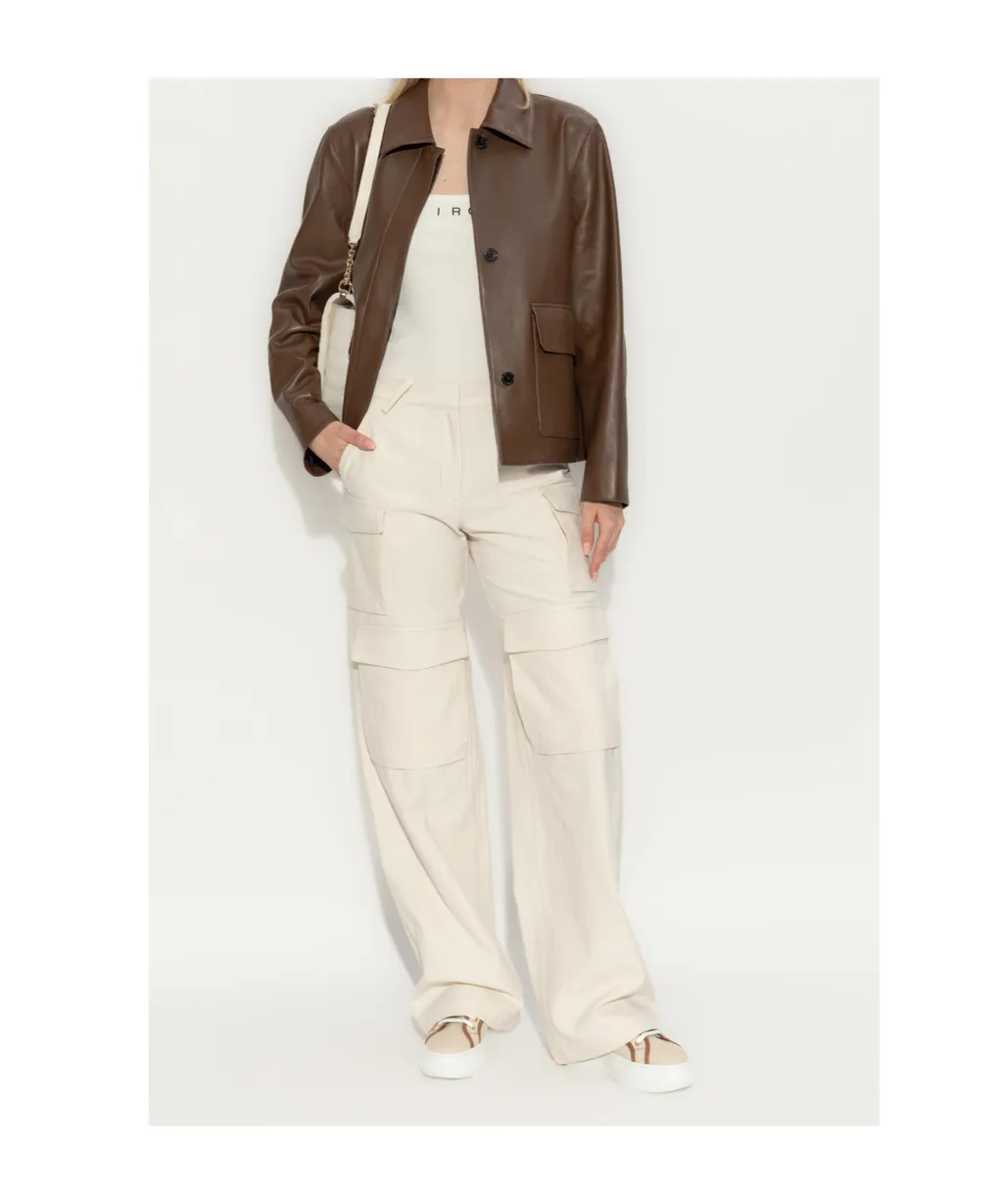 Iro Polina Wide-Leg Cargo Pants