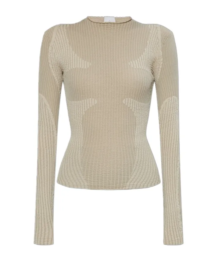 Fine Ribbed Long Sleeves