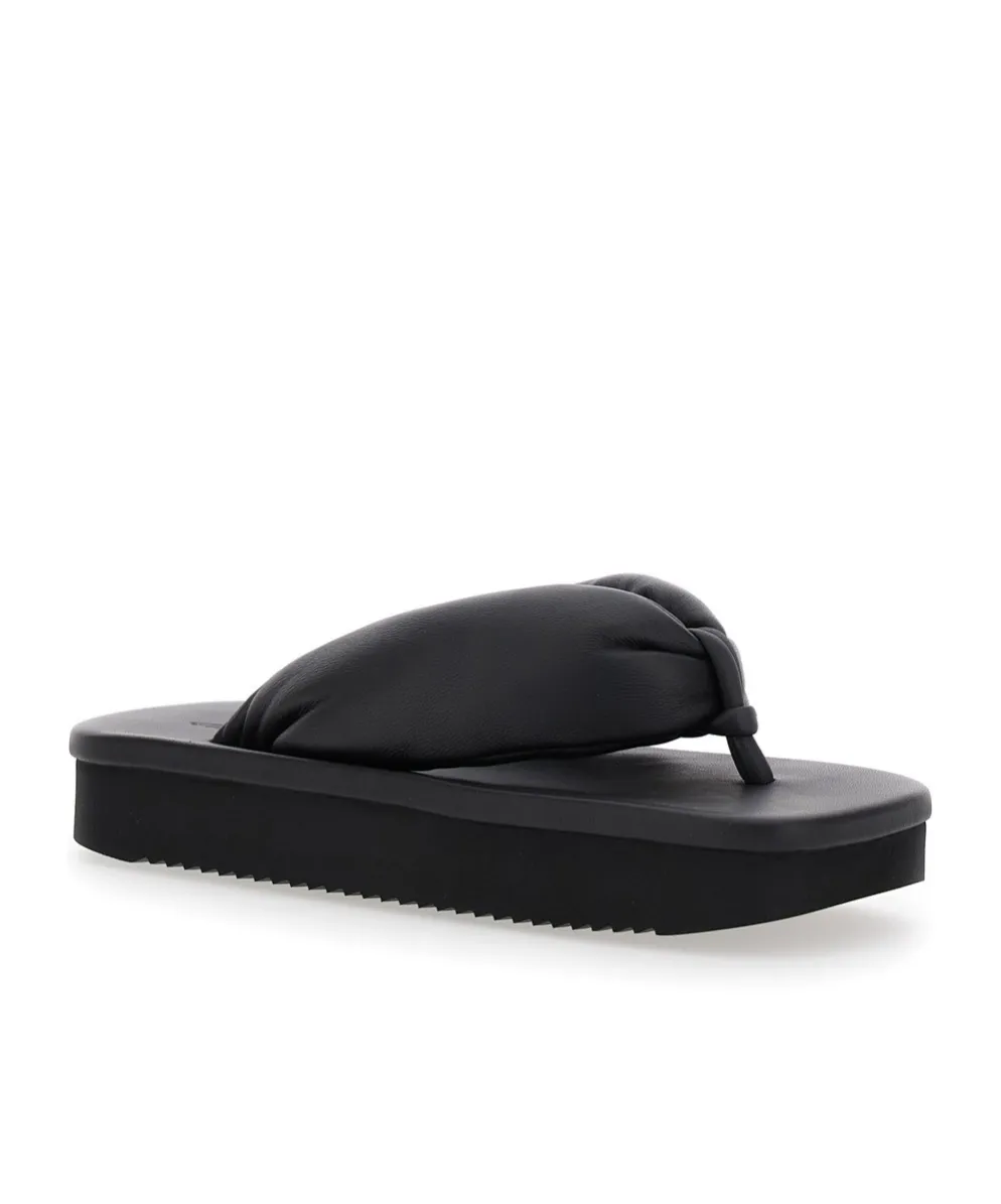 Rick Owens Platform Padded Thong Sandals