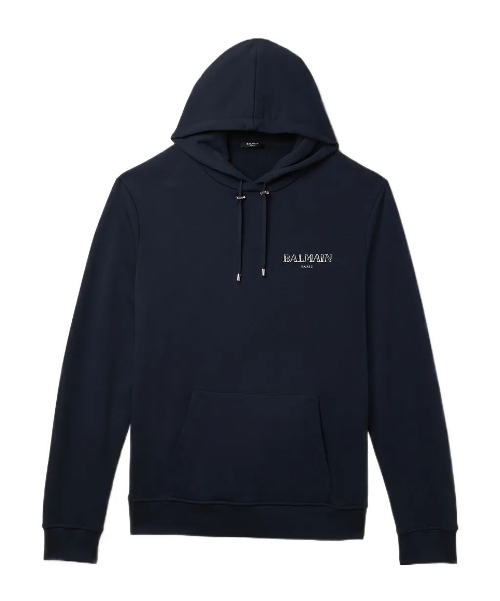Logo-Graphic Drawstring Hoodie