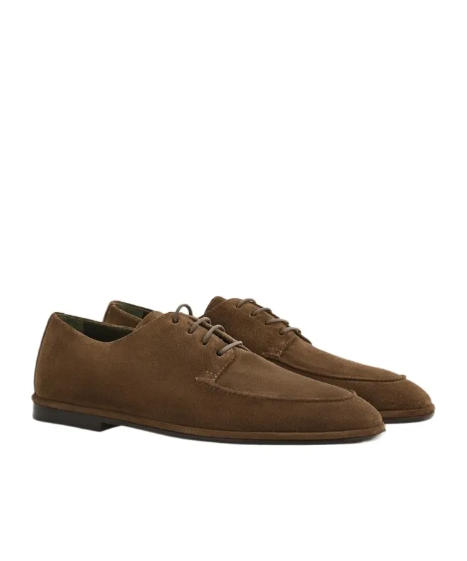 Suede Derby Shoes