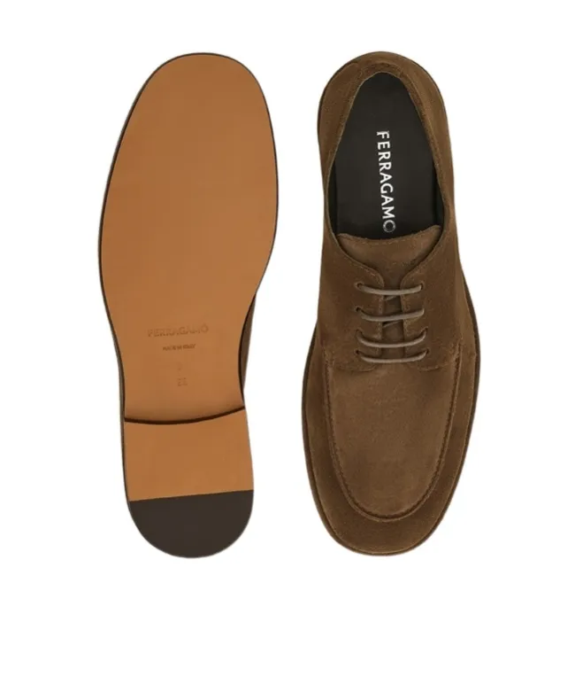 Suede Derby Shoes