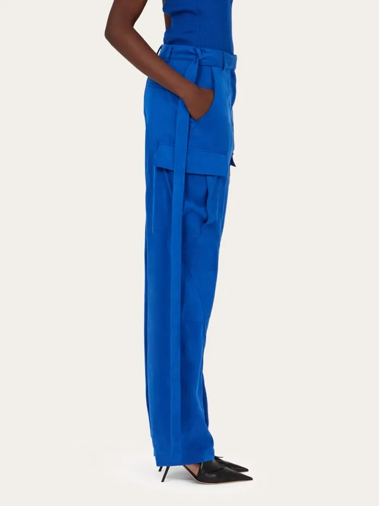 Belted Cargo Trousers