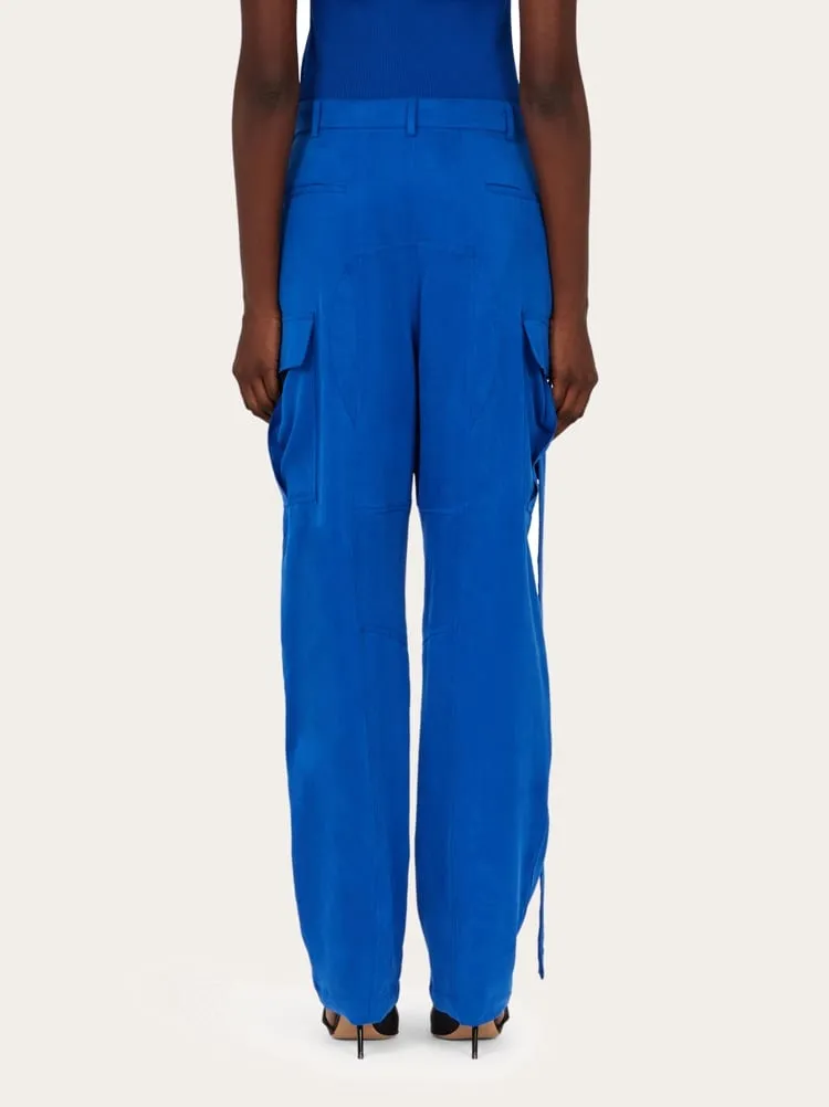 Belted Cargo Trousers
